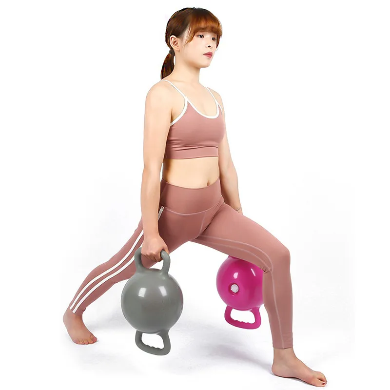 

Home Fitness PVC Water Filled Soft Dumbbell GYM Handles Adjustable Kettle Bells Dumbbell, 6 colors
