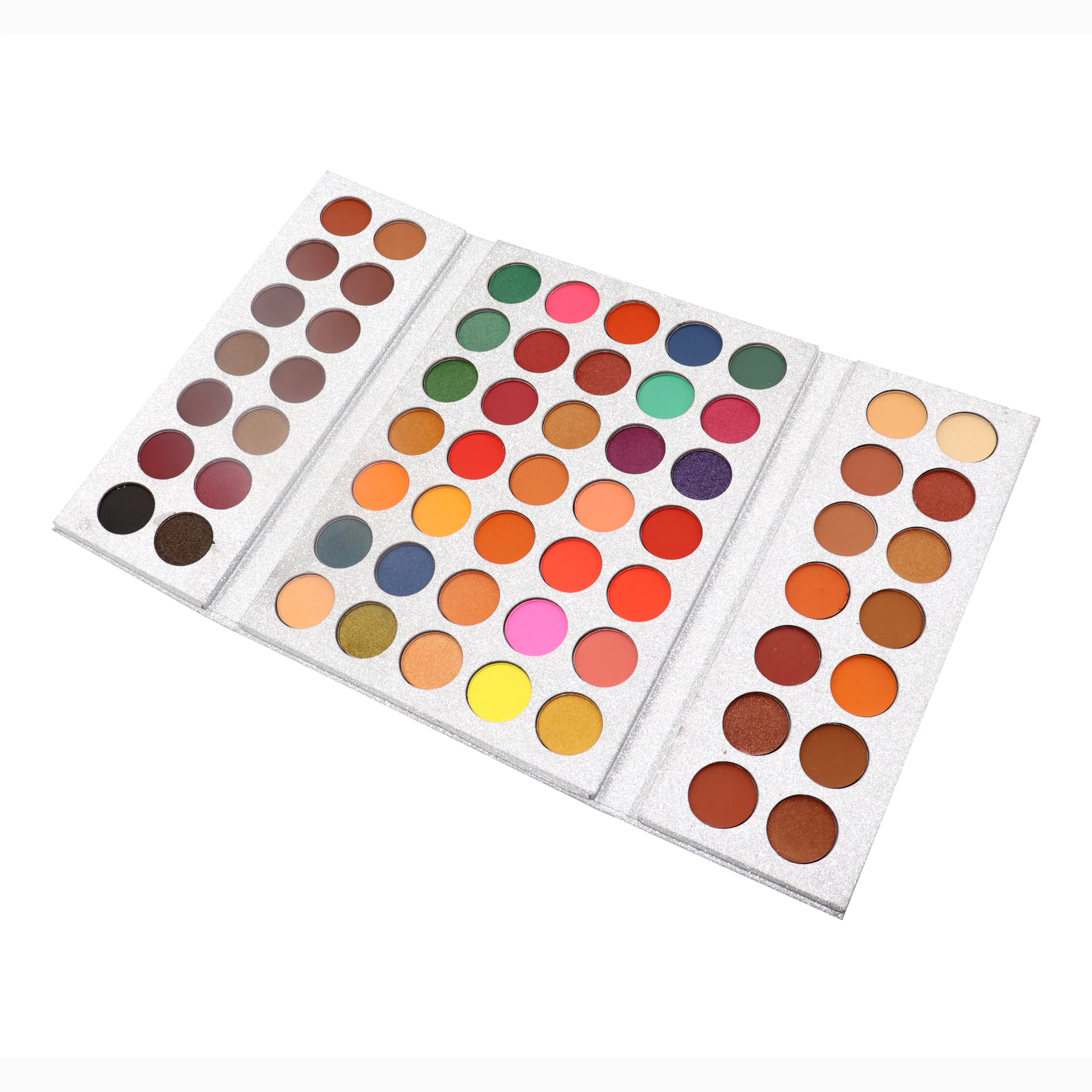 

63 Colors Metallic Eyeshadow Long Lasting Blendable Make Up Eye Shadows