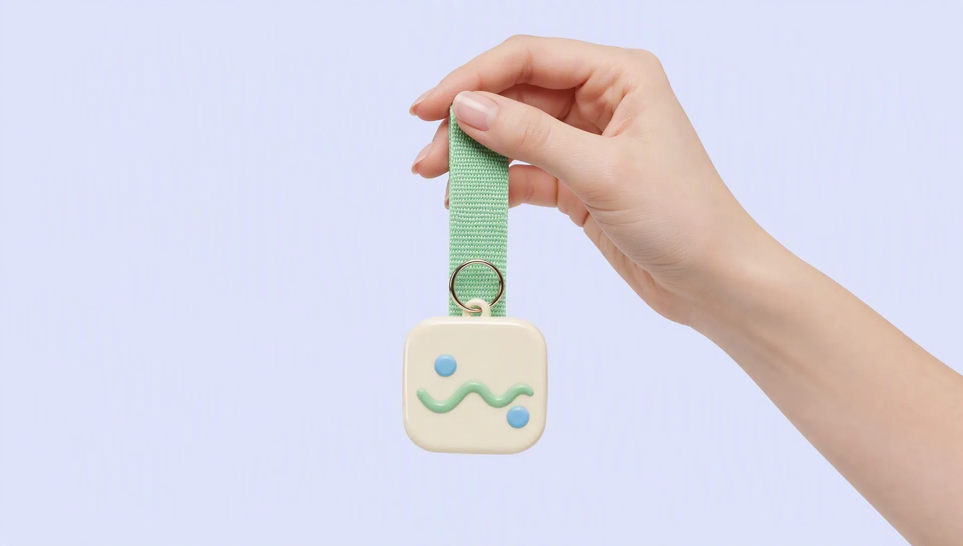Soft PVC wrist keychain - wrist wear