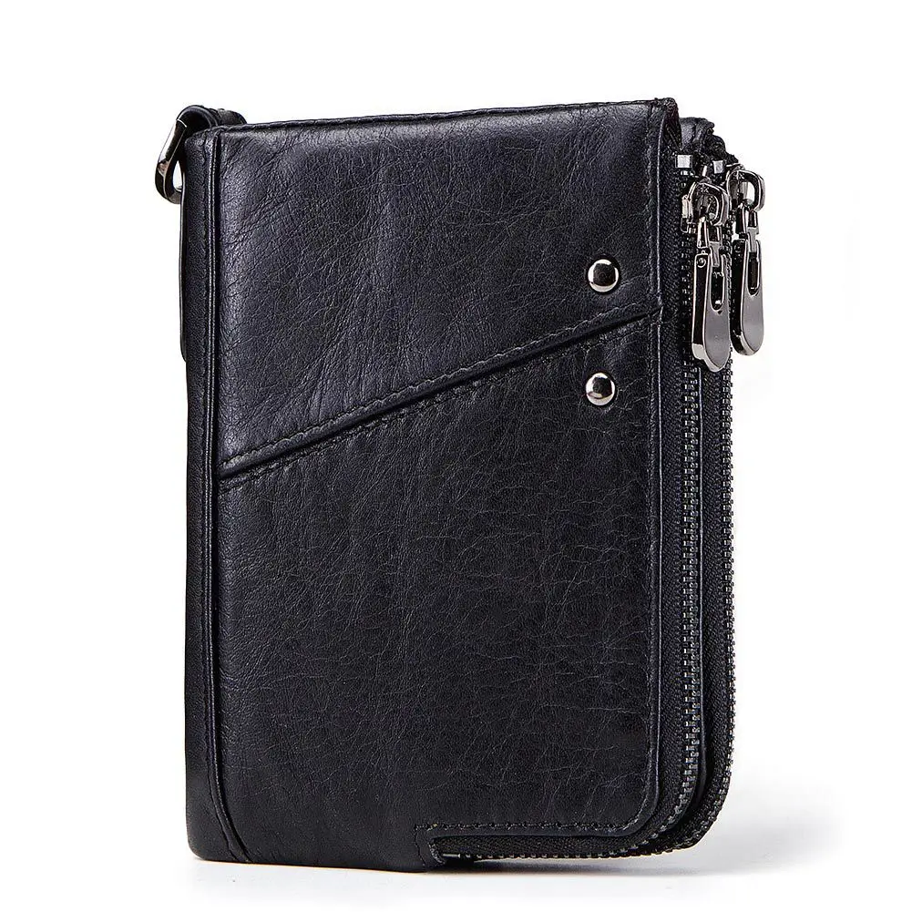 

Latest Design Anti RFID GZCZ Leather Passport Card Holders Genuine Leather Wallets Leather Men