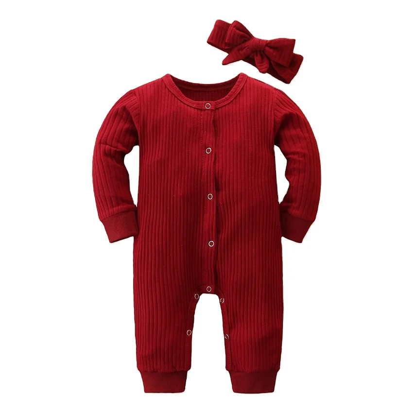 

Cross border autumn and winter onesie lovely leisure girls long sleeved ha clothes hair band baby boy rompers for wholesale, As pic shows, we can according to your request also