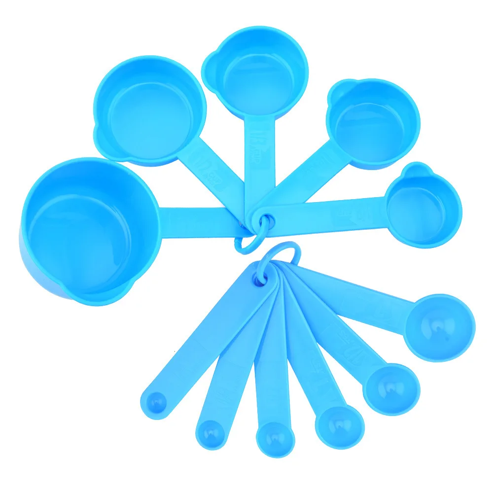 

DIY cake tools 11-piece set Measuring Cups Plastic measuring spoon and measuring cup set