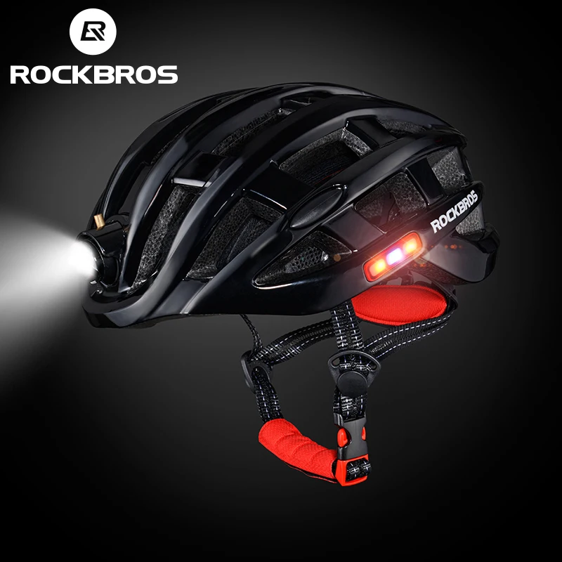 

ROCKBROS Wholesale Ultralight Intergrally-molded Rainproof LED Mountain MTB Bike Bicycle Cycling Helmet bicycle