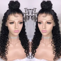 

High Quality Kinky Curly 100% Human Hair Wig Lace Front Wigs