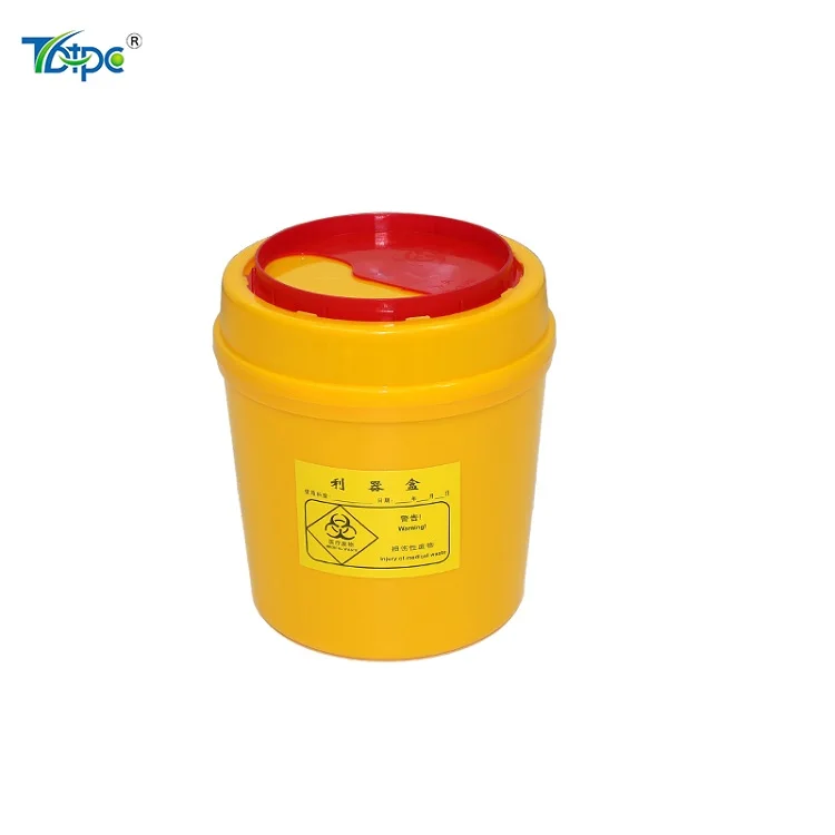 

1L 2L 3L 4L 5L 6L 8L 10L 15L 25L Plastic sharp container medical waste box safety boxes