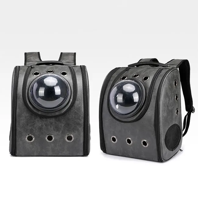 

Top Sale Space Capsule Foldable Bubble Transport Windproof Breathable Carrying Dog Pet Backpack Bag Cat Carrier, Yellow/pink/brown/grey