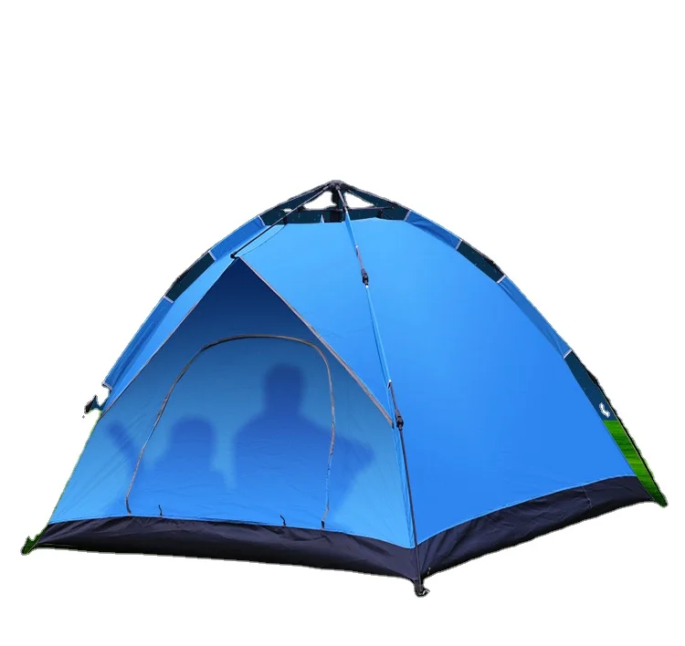 

Automatic Popup 3-4 Person Camping Tent Double Layer Waterproof Outdoor Hiking Folding Roof Top Tent Outdoor Camping