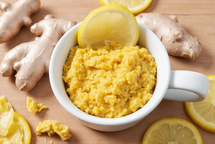 Infographic showing different forms of ginger with safe consumption amounts