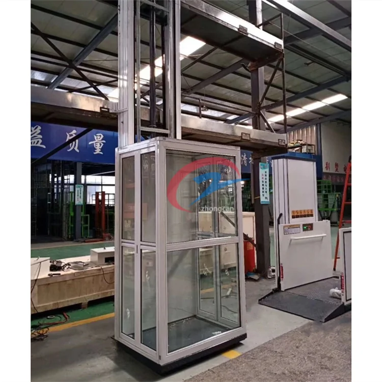 

4m Home elevator lift Customized Hydraulic Mini Lift for Home indoor outdoor