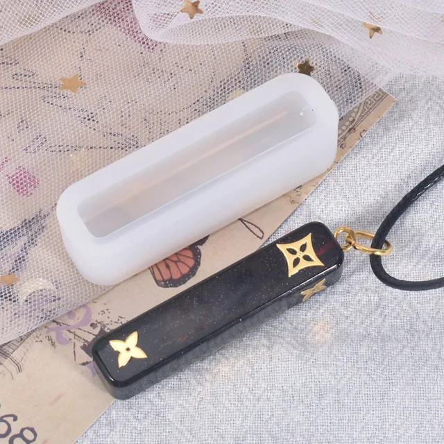 

Resin Molds Pendulum Crystal Molds for Resin Quartz Crystals Pendants Healing Crystal Necklace, Customized color