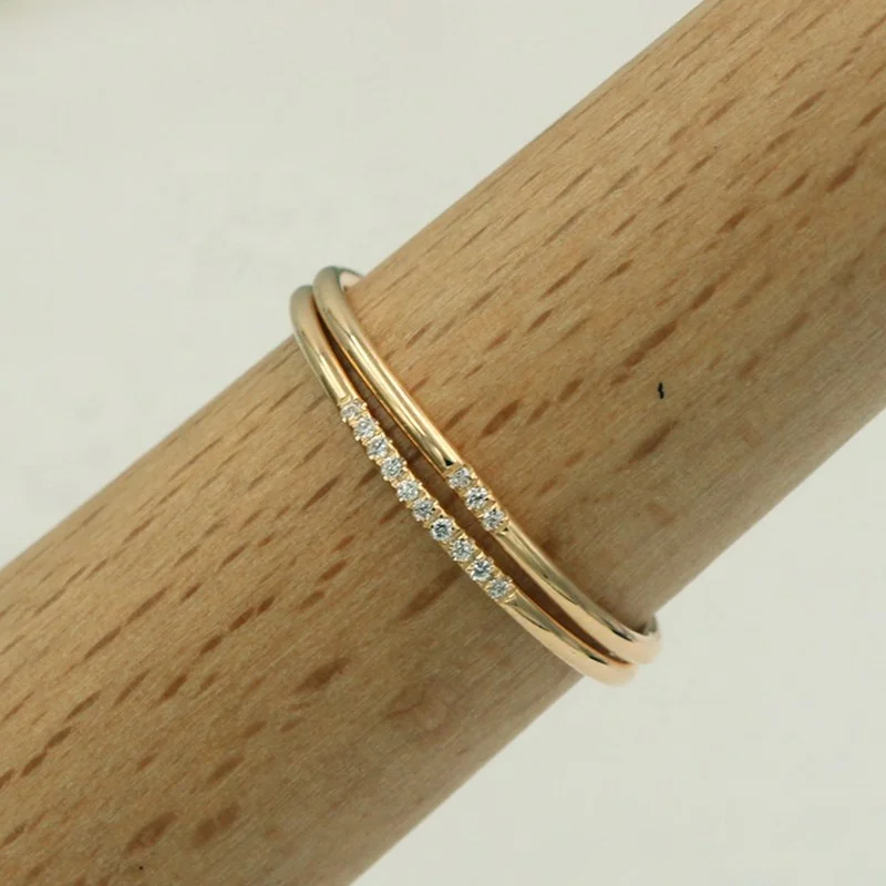 

Vintage 14k Gold Filled Zircon Round Ring Jewelry Women