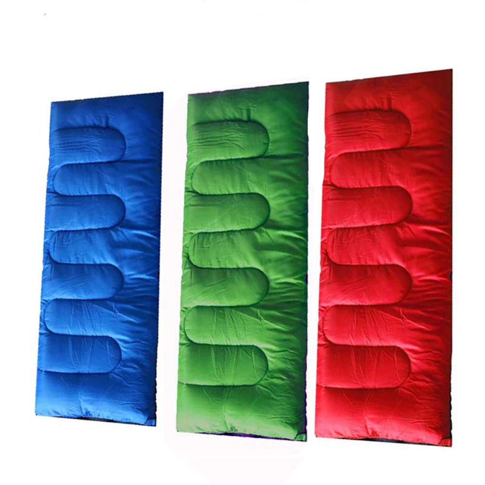 Outdoor Sleeping Bags Warming Single Sleeping Bag Casual Waterproof Blankets Envelope Camping Travel Hiking Blankets Sleeping