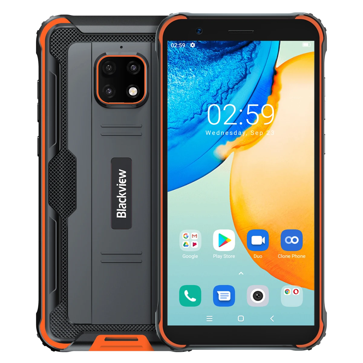 

BV4900 Pro 5580mAh IP68 Waterproof Rugged Smartphone 5.7'' 4GB 64GB Android 10.0 Octa Core Mobile Phone NFC