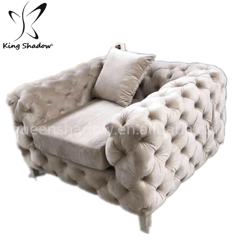

High Quality Antique Velvet Fabric Sofa In European Modern Design, Optional