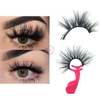 

2020 new fur mink lashes wholesale false Handmade 3d Multi Layered mink lashes