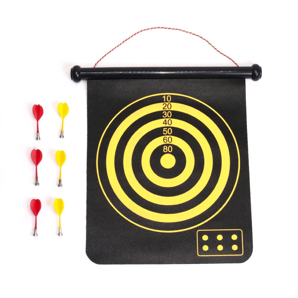 
Portable Customized kids dart score Boards Club Home Indoor Mat Magnetic Dartboard Set Darts Board 