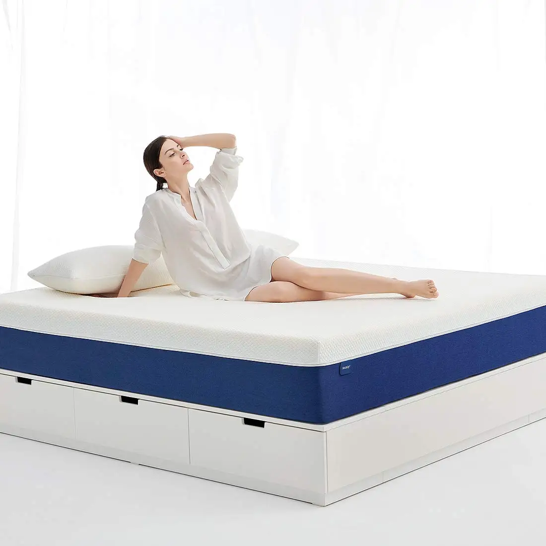 Bedroom star hotel comfort fire retardant cheap sleep well pocket spring mattress
