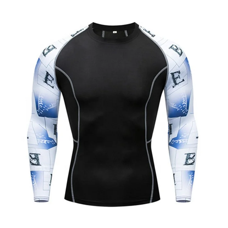 

Wholesale blank big tall sublimation Running Compression 3d T Shirts