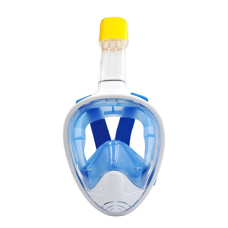 

Amazon hot Selling Kids Full Face Snorkel Mask Anti-Fogging Scuba Diving Mask with breath Tube, Customized color supported