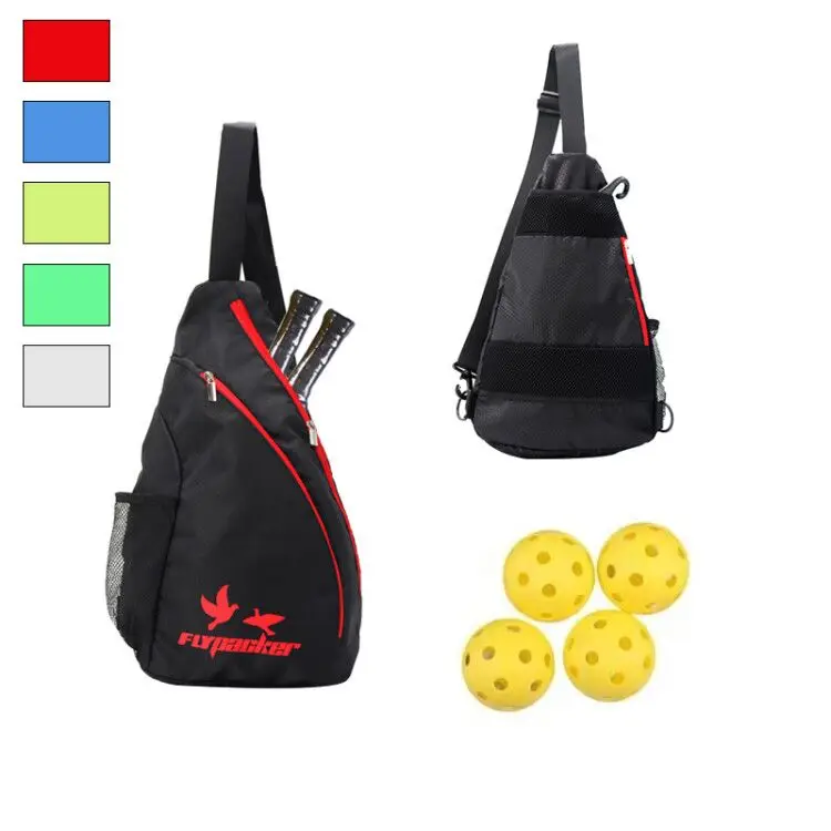 

Flaypacker Pickle Ball Racket Paddle Sling Carry Bag Sports Organizer pickleball bag Padel bag