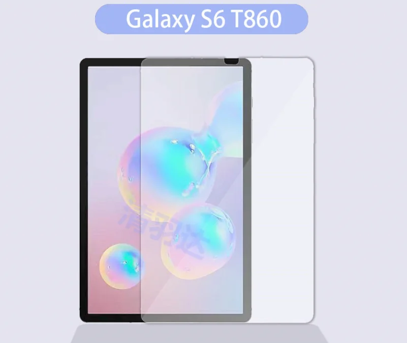 

Tablet Clear Tempered Glass Screen Protector For SAM T860 SAM T870, Transparent