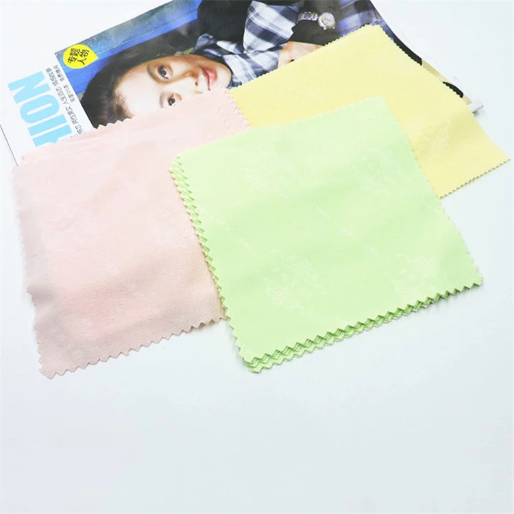 

Customized Glasses Cleaner Microfiber Glasses Cleaning Cloth For Lens Phone Screen Cleaning Wiping Eyewear 13*13cm, 4-color mix and match