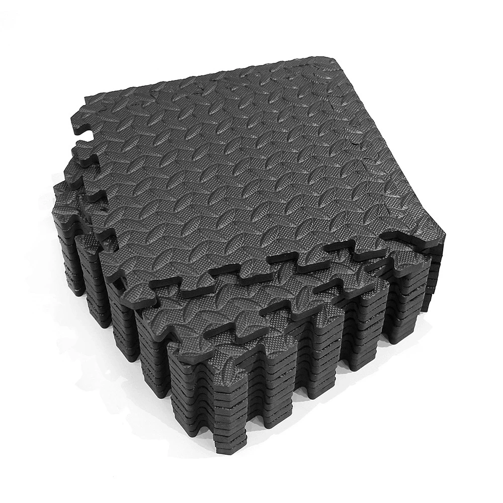 

High quality EVA flooring foam mat EVA Leaf Texture Gym Puzzle Exercise Mat Foam Gym Floor mats, Customized