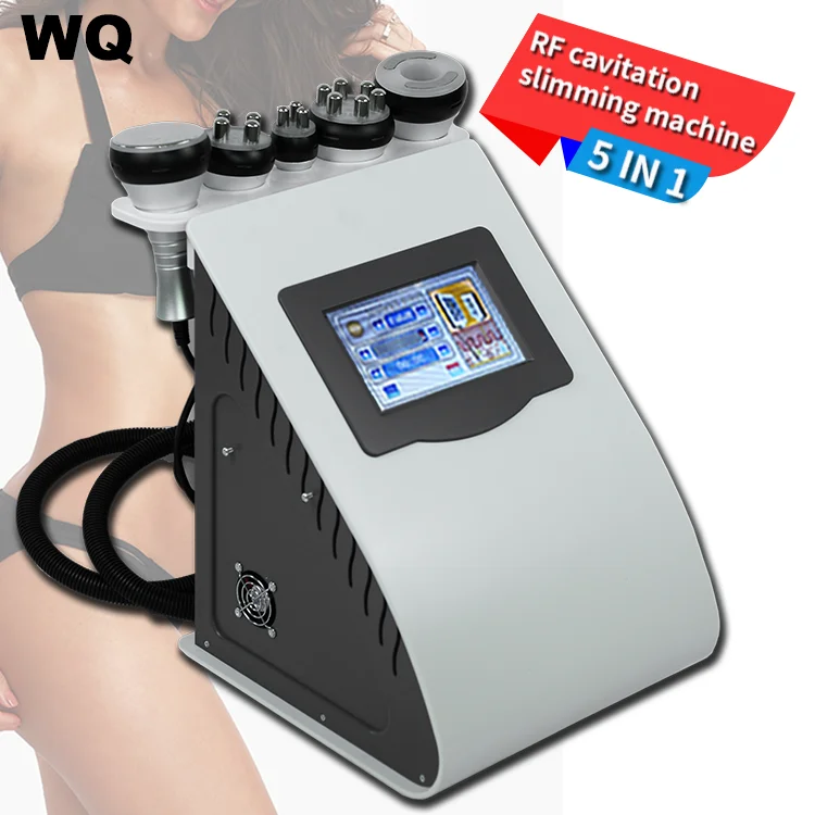 

Hot selling 40k Ultrasonic Slimming Machine Fat Remove Cavitation Vacuum Rf Face Lifting Machine System