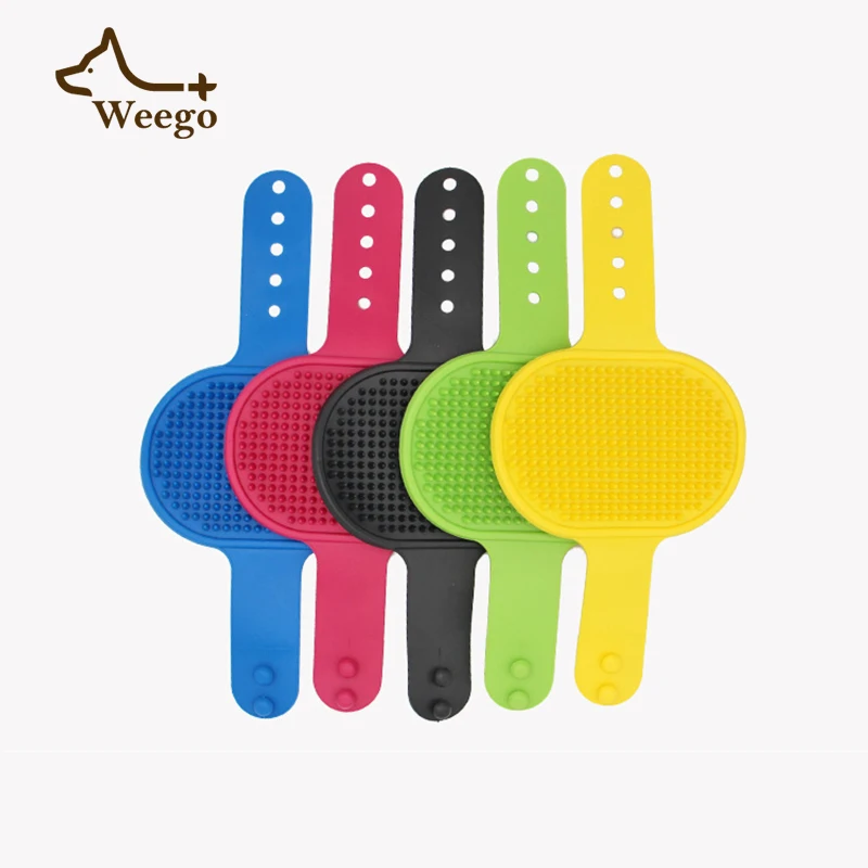 

WG 2021 new arrivals cat brush pet clean brush silicone pet bath clean brush