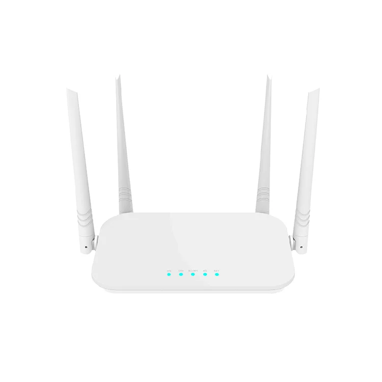 

2021 High Quality Home and Office Wifi Router with with Three Interface, White