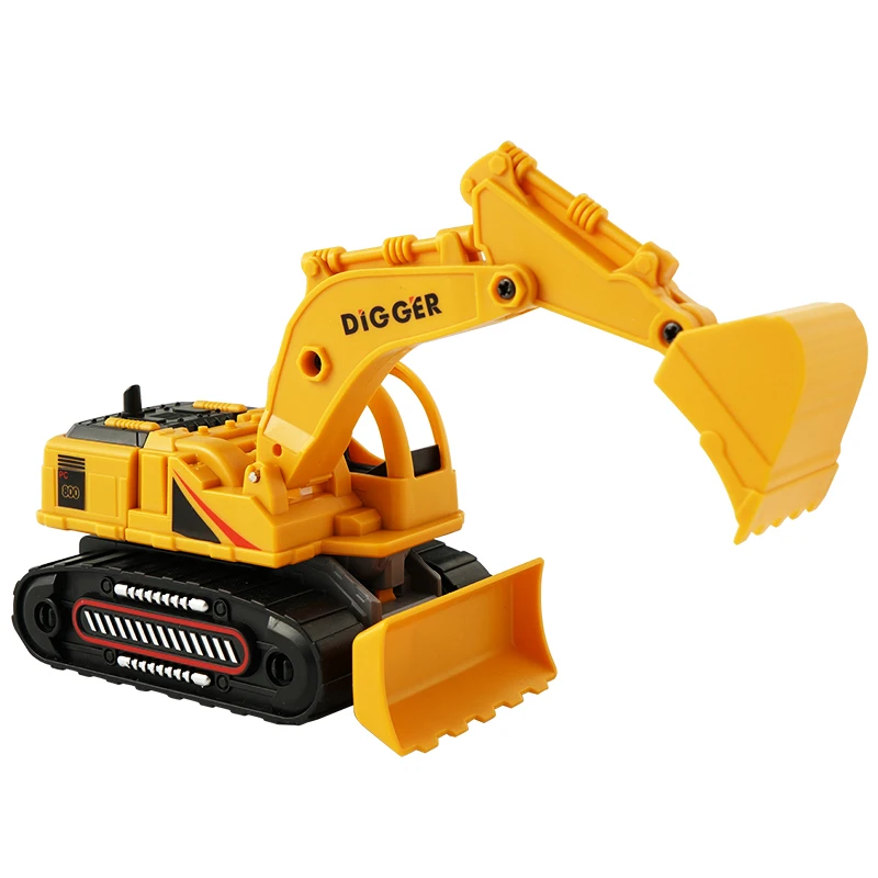 

Inertial deformation fall resistance engineering boy excavator children's toys friction toy cars