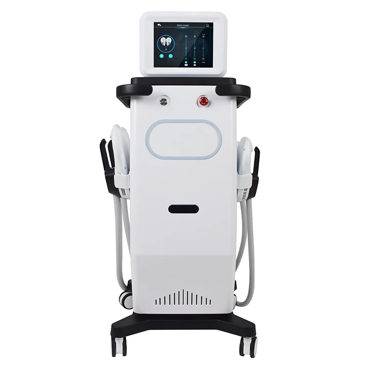 

2022 Hot Sale Portable RF EMS Electromagnetic Build Muscle Fat Reduction Beauty Machine ems muscle stimulator slimming machine, White