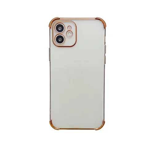 

Electroplated protective case of mobile phone with four corner anti Falling Abrasive For iPhone 11 12 promax