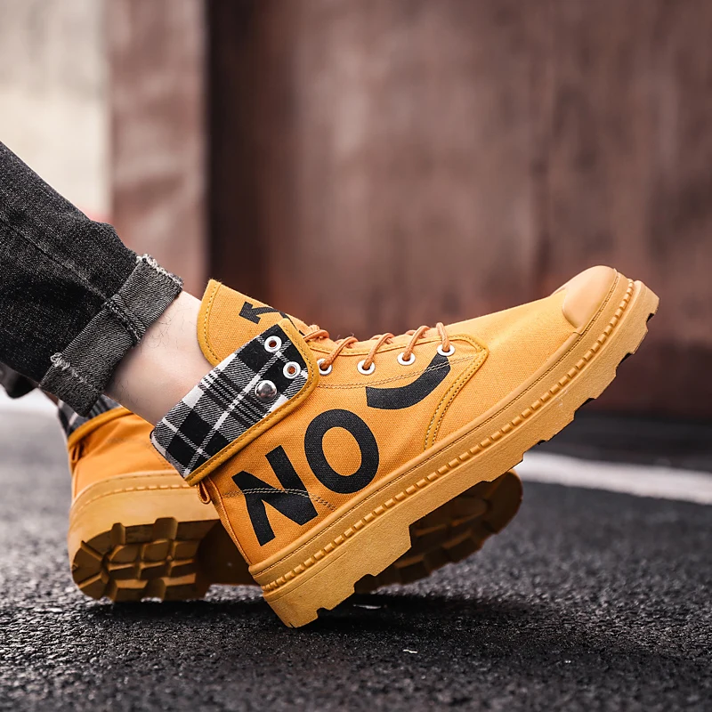 

Wholesale New Arrival Fashionable Casual Canvas Boots, Optional