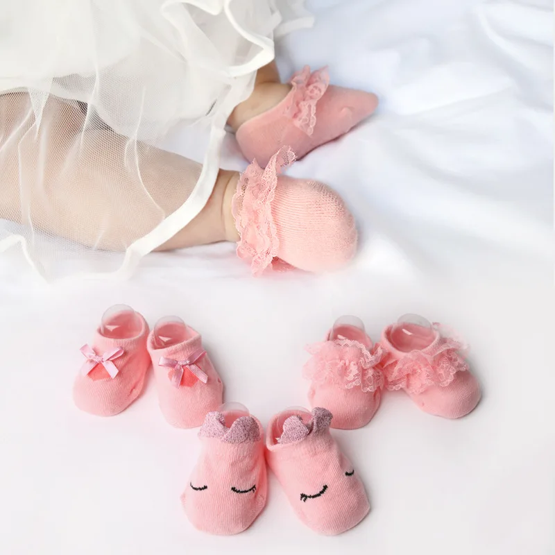 

HEHE Cute animal Custom cotton cheap colorful wholesale Cute comfortable Gift Set Funny Christmas socks for baby socks, Customer choice