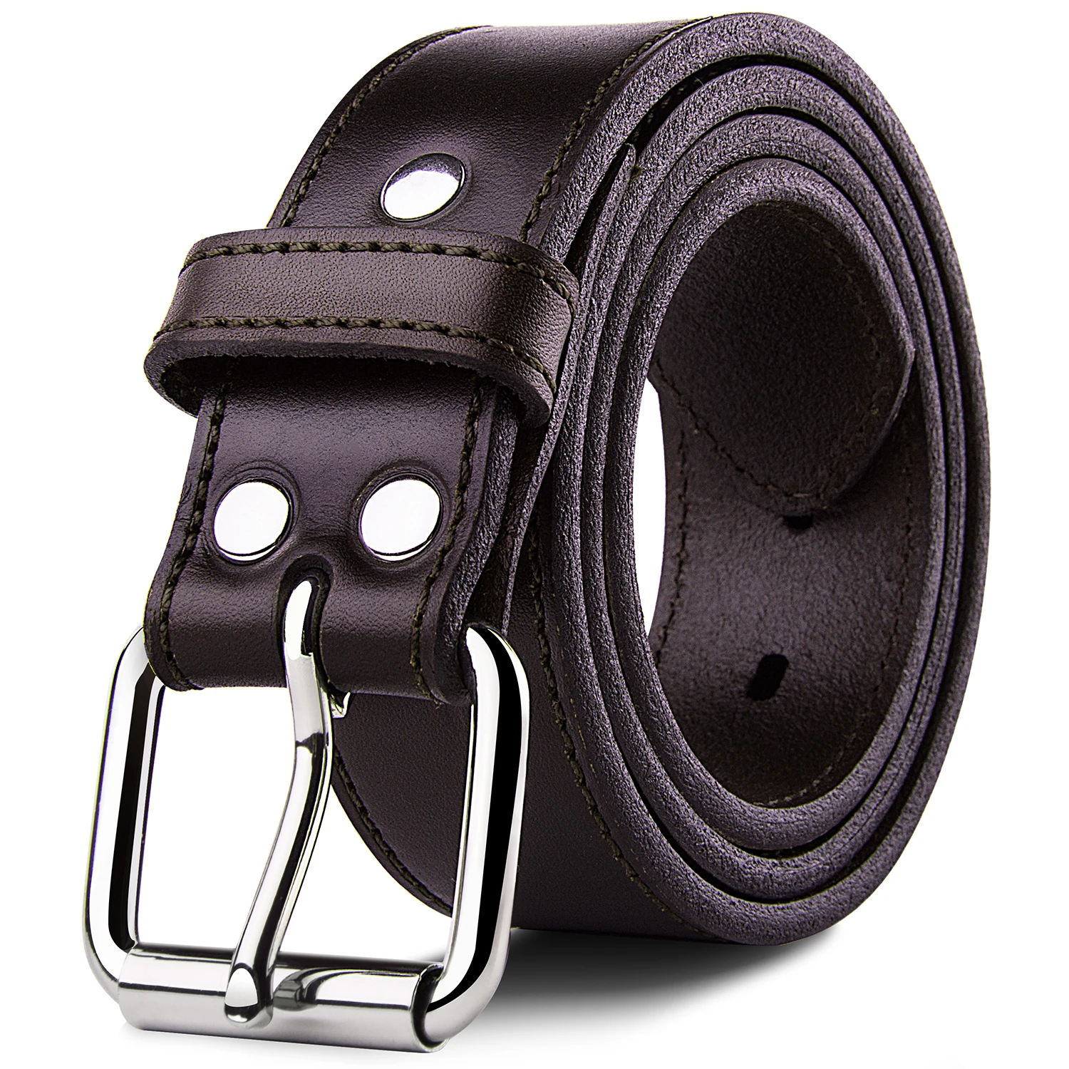 

Hot sale outdoor hunting tactical leather holster gun belt, Black