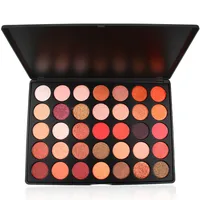 

Wholesale Fashion Private Label 35 Color Eyeshadow Highly Pigmented Eye Shadow Cosmetic Palette Glamorous For Lady