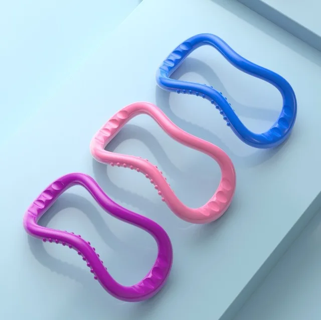 

New Design Fitness Rings Magic Circle Neck Equipment Accessories for Back Shoulder Leg Arm Thigh Pain Gym Tools, Available or custom