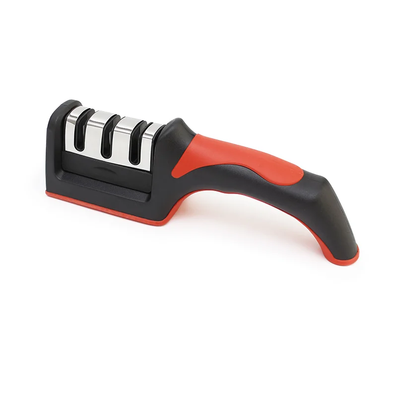 

Household Multi-function 3 Stage Knife Diamond Sharpener For Kitchen