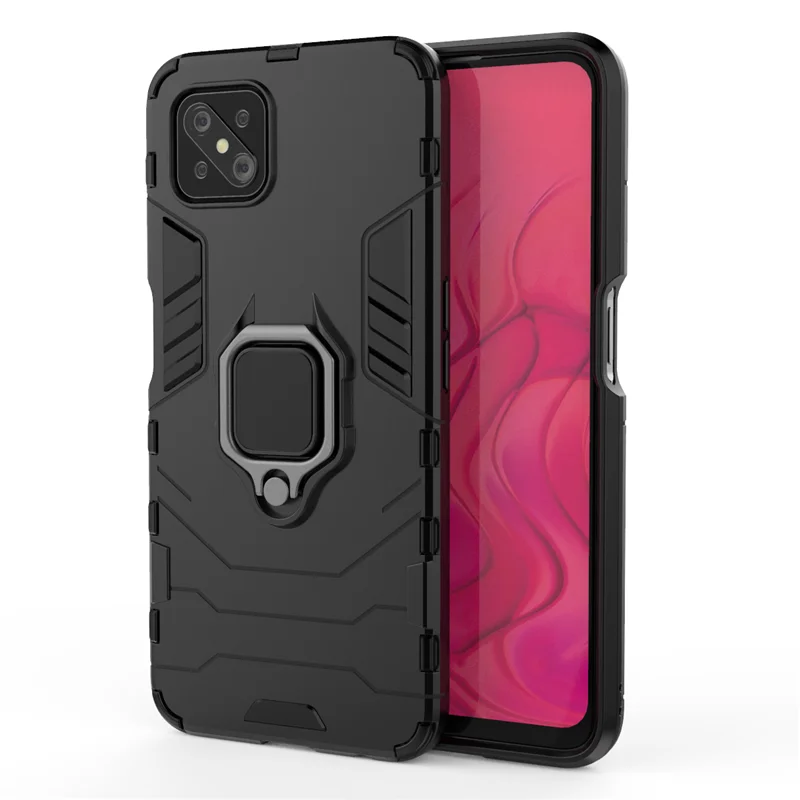 

Iron Man Armor Luxury 2 In 1 Tpu+PC soft Shockproof cover For Oppo A92S A7XPRO A11X ACE2 A31 A1K A7X A52 back cover phone case