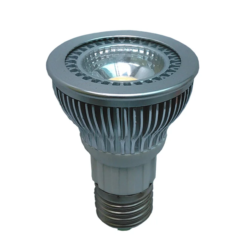 E27 LED Spot Light 6W PAR20 Bulb Lamp0 Replace Halogen Light  COB  Warm /Nature/Cold White  AC65-265V