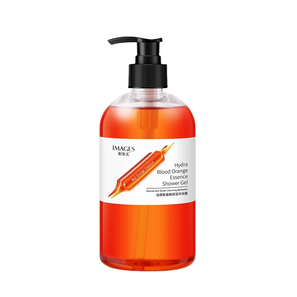 

Blood orange amino acid moisturizing shower gel deep cleansing Blood Orange Shower Gel temperature and moisturizing Shower Gel, Transparent