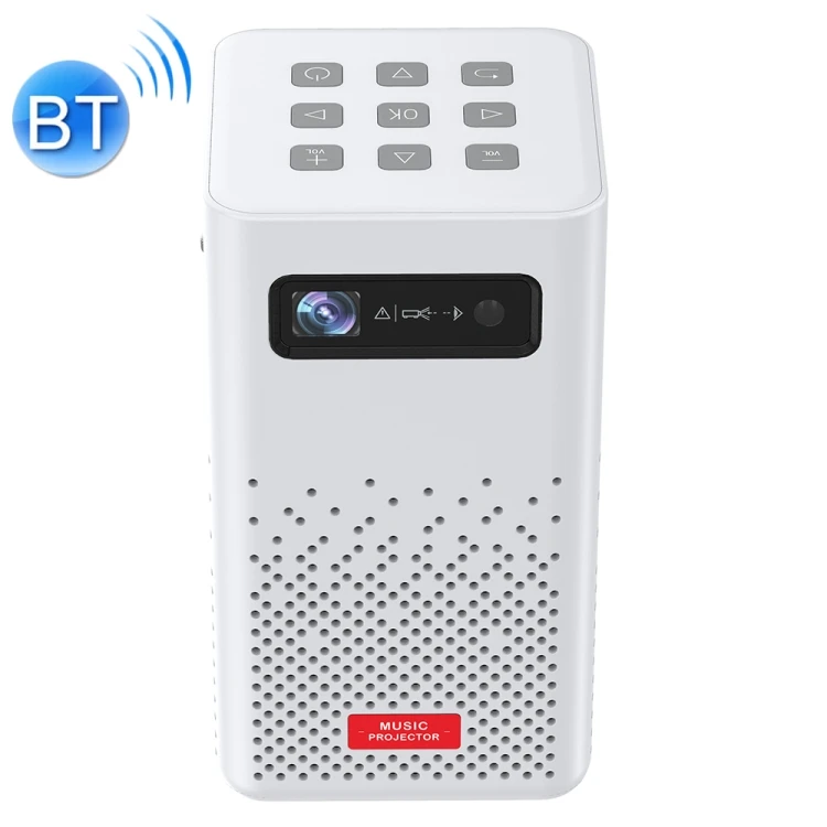 

Support Android 9.0 System 854 x 480 100ANSI Lumens 5G Wifi Smart Portable Projector