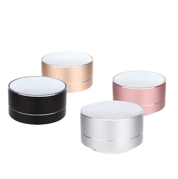 

Shenzhen manufacturers small Portable A10 Mini Led Wireless blue tooth subwoofer cell phone bt powerful Speaker for iphone, Black , gold, rose gold, silver