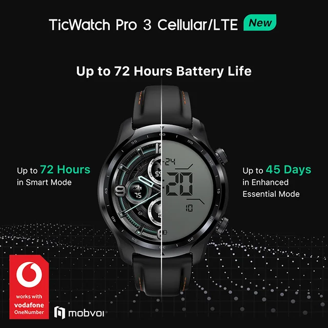 ticwatch pro 3 lte vodafone