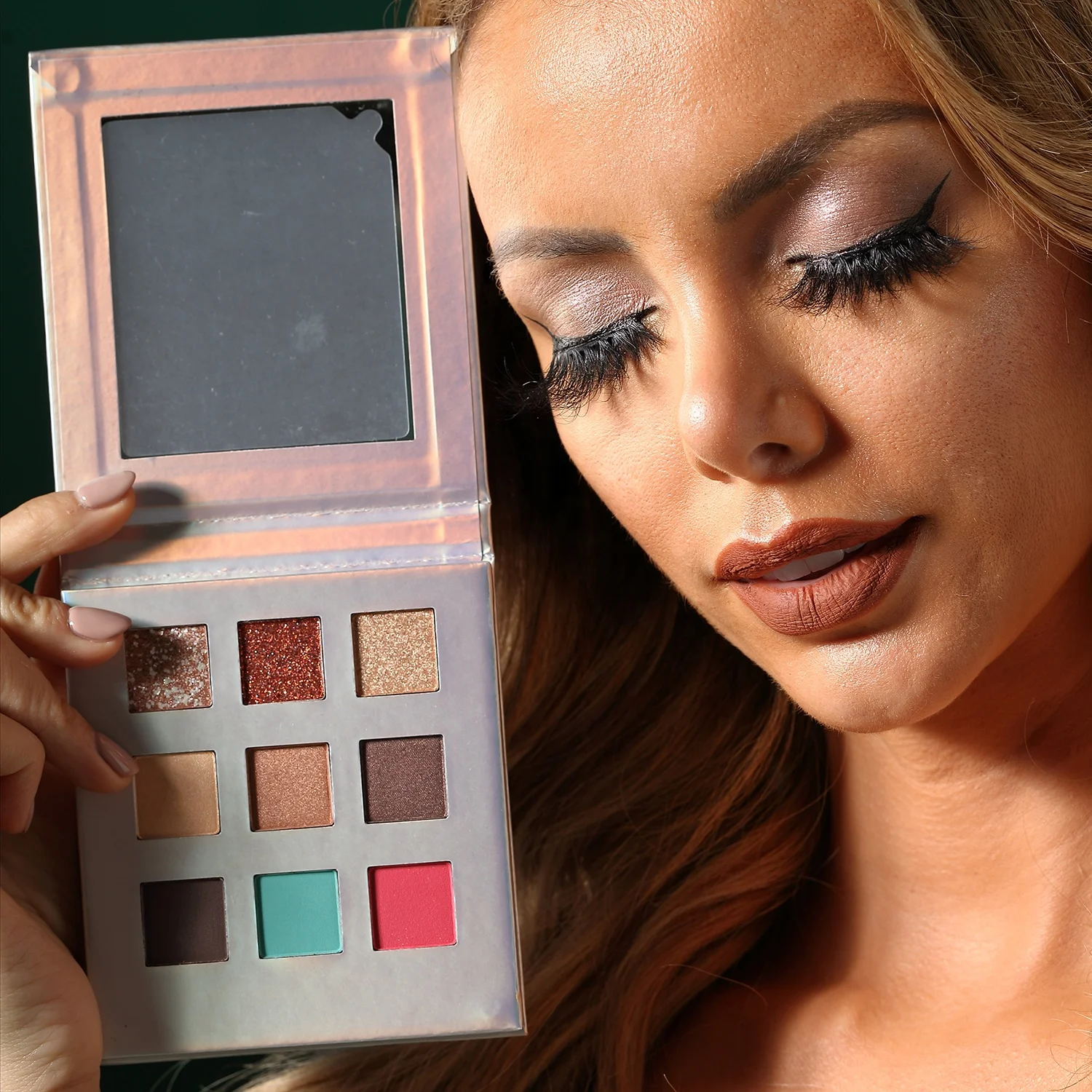 

high quality beauty Makeup colorful cosmetic diy custom eye shadow private label