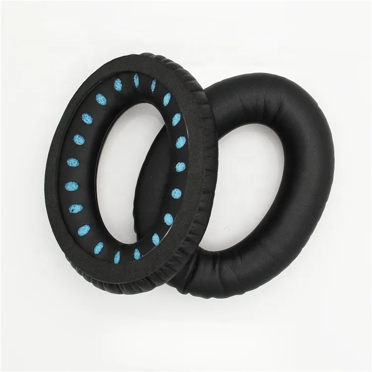 

Replacement Ear Pad Ear Cushion Ear Cups for for Bose Quiet Comfort QC2 QC15 QC25 Headphone cover, Black