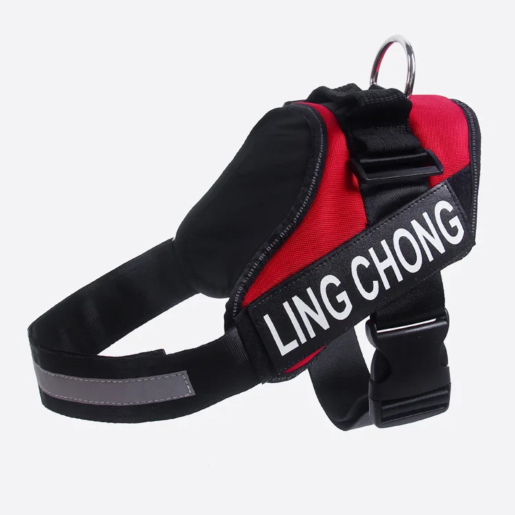 

Hot Sale Oem Custom Personalised Adjustable No Pull Comfort Step In Reflective Sports K9 Pet Harnesses With Handle