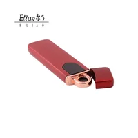 

Erliao Fashion design wholesale USB lighter hot selling Electronic cigarette lighter