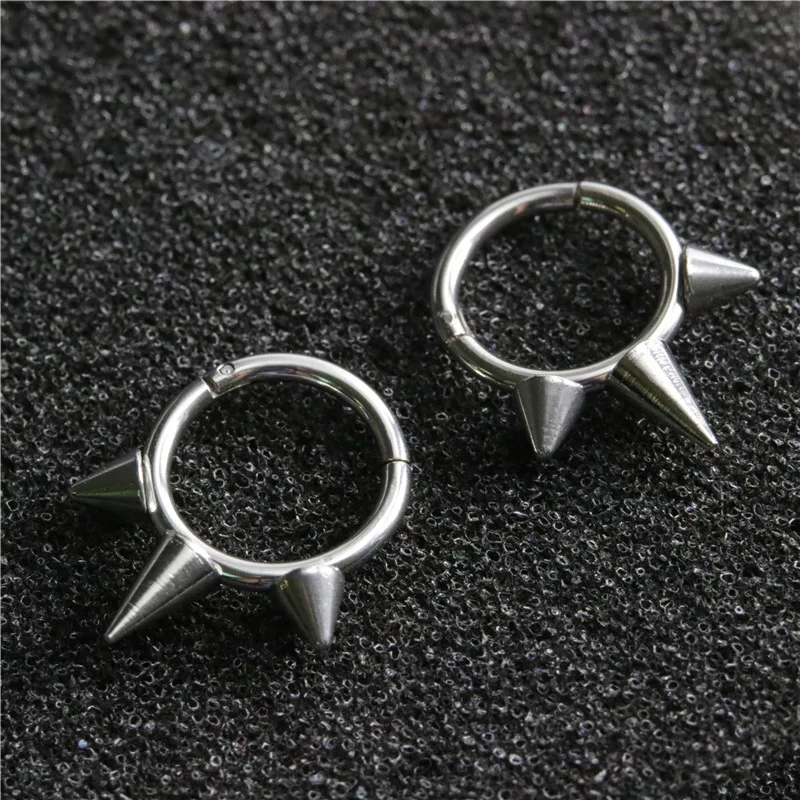 16g Clicker Piercing Stainless Steel Septum With Pointed Cone Shape ...